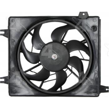 2001 Hyundai Tiburon A/C Condenser Fan Assembly Four Seasons 75298 image 1 of 3