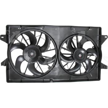 2003 Ford Windstar Dual Radiator and Condenser Fan Assembly Four Seasons 75300 image 3 of 3