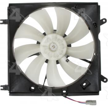 2004 Toyota RAV4 Engine Cooling Fan Assembly Four Seasons 75307 image 3 of 3