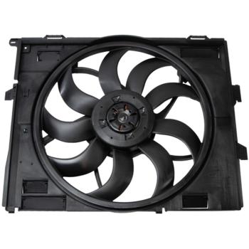 2017 BMW 330i GT xDrive Engine Cooling Fan Assembly Four Seasons 75321 image 2 of 3