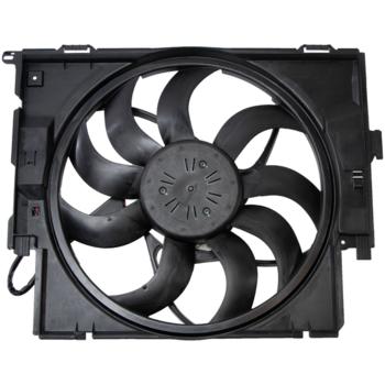 2018 BMW 320i Engine Cooling Fan Assembly Four Seasons 75325 image 2 of 3