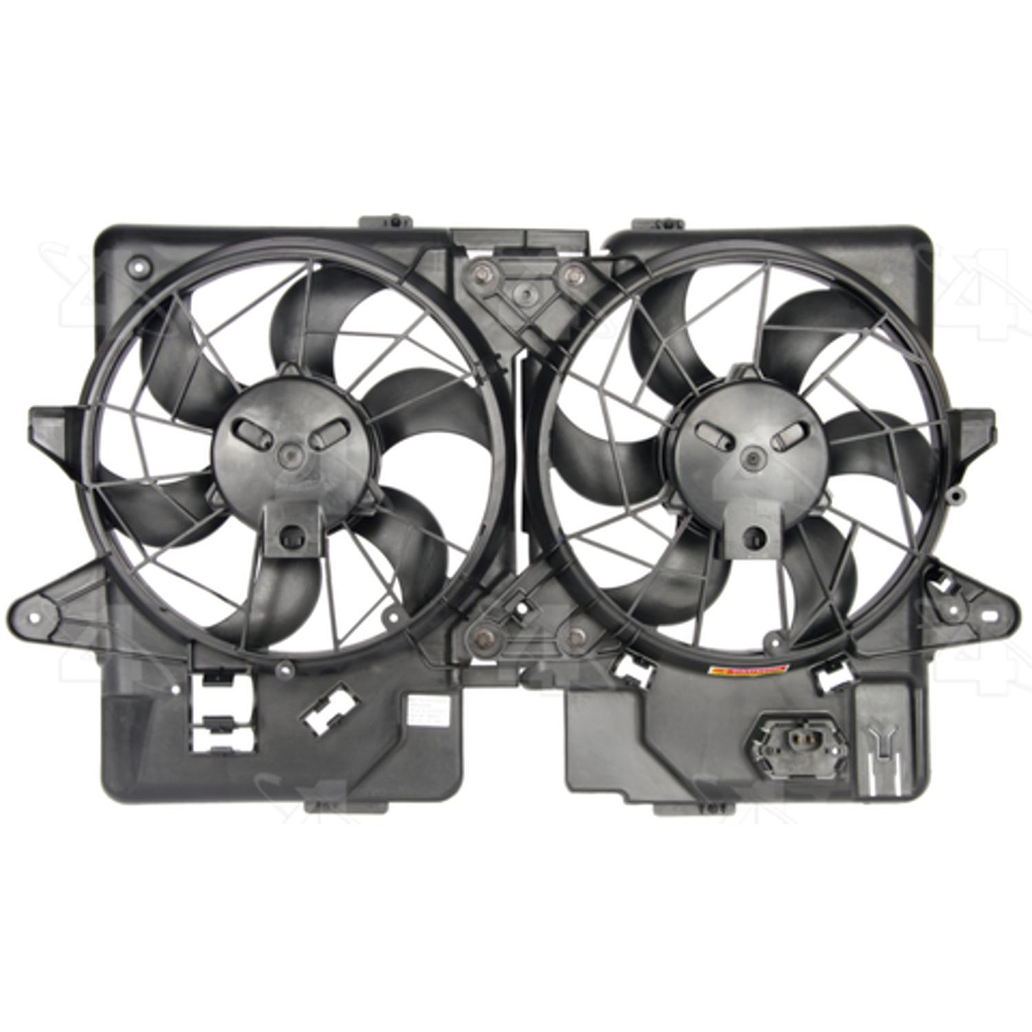 Four Seasons 75357 - Engine Cooling Fan Assembly Four Seasons 75357 Dual Radiator and Condenser Fan Assembly product image 1 of 1