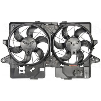 2004 Ford Escape Dual Radiator and Condenser Fan Assembly Four Seasons 75357 image 1 of 1