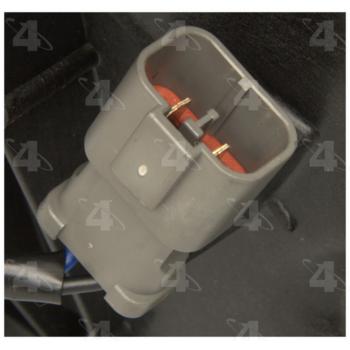 2004 Honda Accord Dual Radiator and Condenser Fan Assembly Four Seasons 75358 image 3 of 4