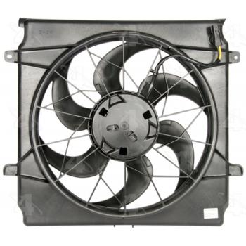 2003 Jeep Liberty Engine Cooling Fan Assembly Four Seasons 75363 image 1 of 1