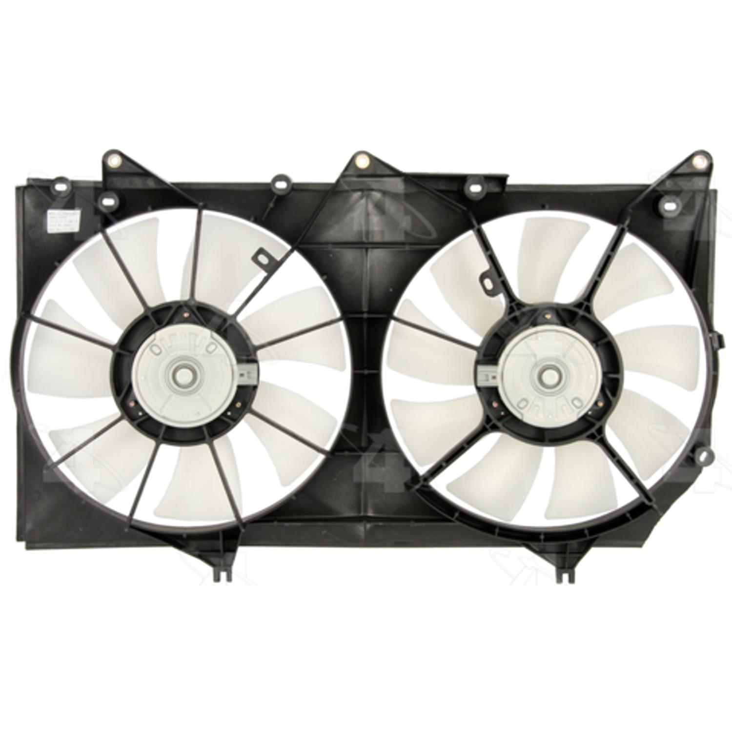 Four Seasons 75366 - Engine Cooling Fan Assembly Four Seasons 75366 Dual Radiator and Condenser Fan Assembly product image 1 of 1