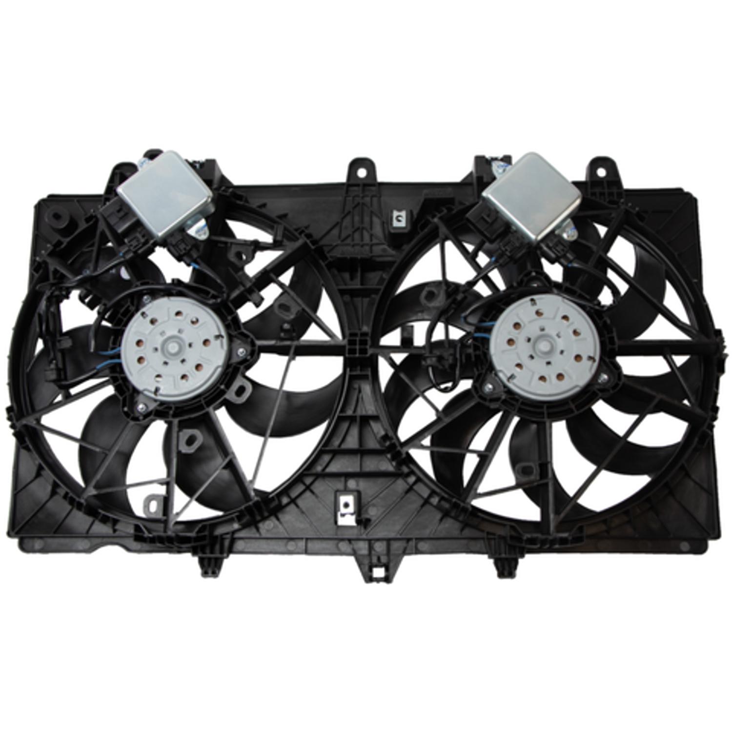Four Seasons 75381 - Engine Cooling Fan Assembly Four Seasons 75381 Dual Radiator and Condenser Fan Assembly product image 1 of 4