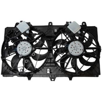 2016 Infiniti Q50 Dual Radiator and Condenser Fan Assembly Four Seasons 75381 image 1 of 4