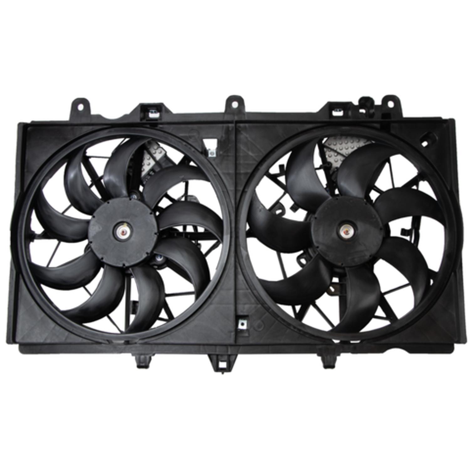Four Seasons 75381 - Engine Cooling Fan Assembly Four Seasons 75381 Dual Radiator and Condenser Fan Assembly product image 2 of 4