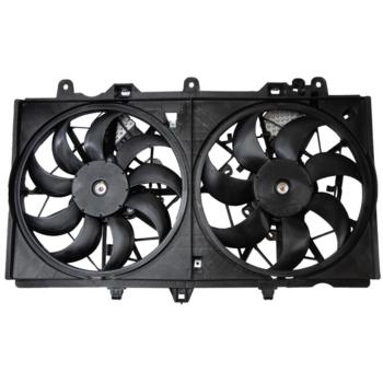 2016 Infiniti Q50 Dual Radiator and Condenser Fan Assembly Four Seasons 75381 image 2 of 4