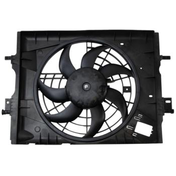 2022 Nissan Kicks Dual Radiator and Condenser Fan Assembly Four Seasons 75389 image 2 of 3