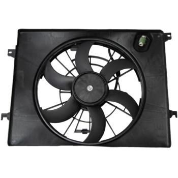 2011 Hyundai Sonata Engine Cooling Fan Assembly Four Seasons 75408 image 2 of 3