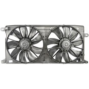 2004 Buick LeSabre Dual Radiator and Condenser Fan Assembly Four Seasons 75421 image 1 of 1