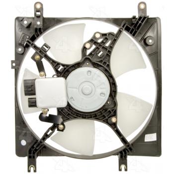 2000 Mitsubishi Galant Engine Cooling Fan Assembly Four Seasons 75466 image 1 of 3