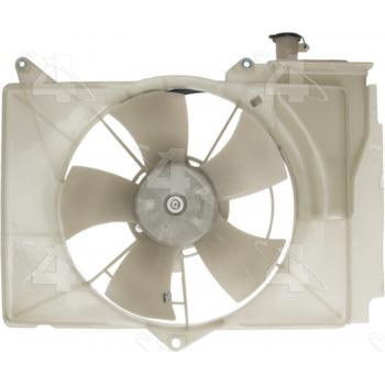 2006 Scion xB Dual Radiator and Condenser Fan Assembly
