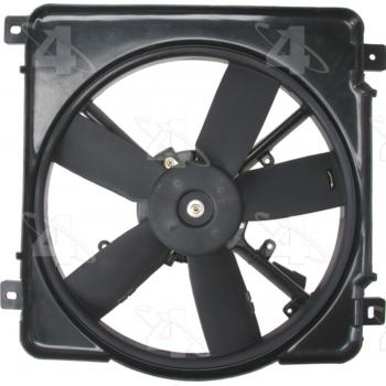1996 Oldsmobile Silhouette Engine Cooling Fan Assembly Rear Four Seasons 75480 image 3 of 3