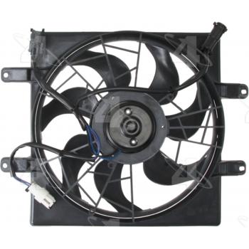 1994 Mitsubishi Precis Engine Cooling Fan Assembly Four Seasons 75500 image 2 of 3
