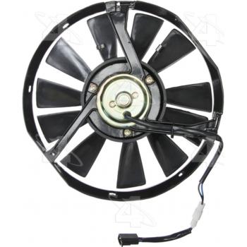 1986 Volvo 244 Engine Cooling Fan Assembly Four Seasons 75502 image 2 of 3