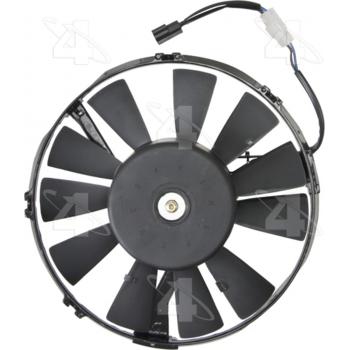 1986 Volvo 244 Engine Cooling Fan Assembly Four Seasons 75502 image 3 of 3