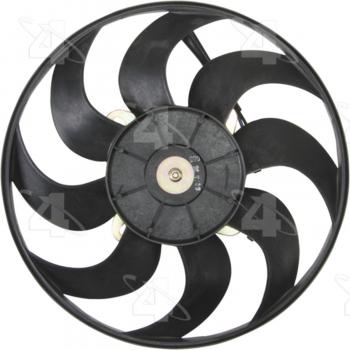 1989 Volvo 740 Engine Cooling Fan Assembly Four Seasons 75504 image 1 of 3