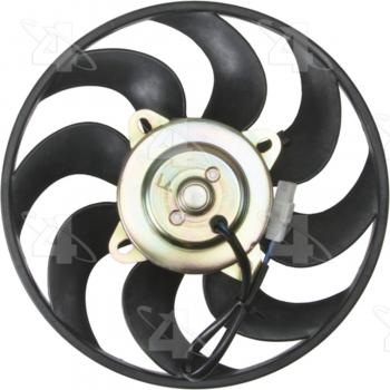 1989 Volvo 740 Engine Cooling Fan Assembly Four Seasons 75504 image 2 of 3