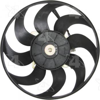 1989 Volvo 740 Engine Cooling Fan Assembly Four Seasons 75504 image 3 of 3