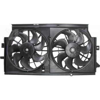 2000 Buick Regal Dual Radiator and Condenser Fan Assembly Four Seasons 75512 image 1 of 3