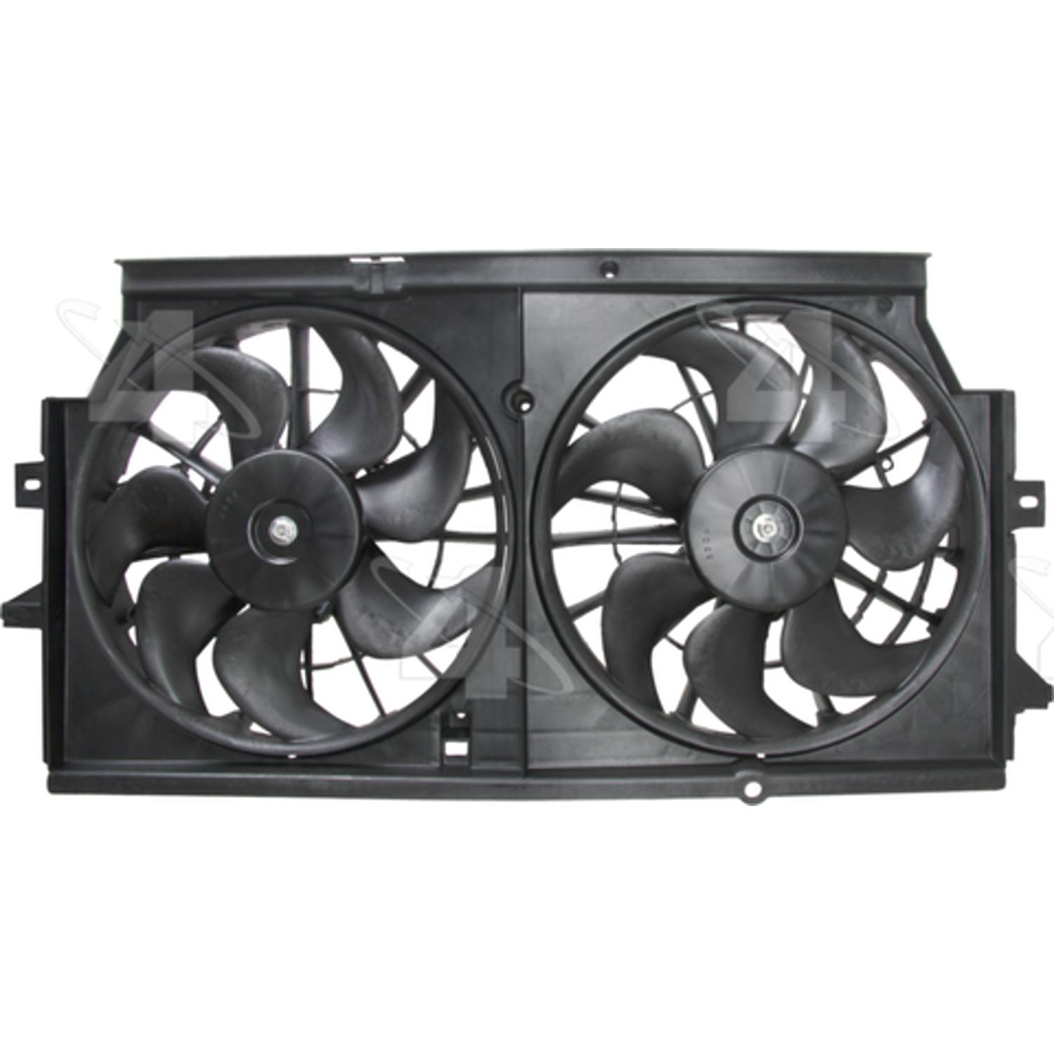 Four Seasons 75512 - Engine Cooling Fan Assembly Four Seasons 75512 Dual Radiator and Condenser Fan Assembly product image 3 of 3