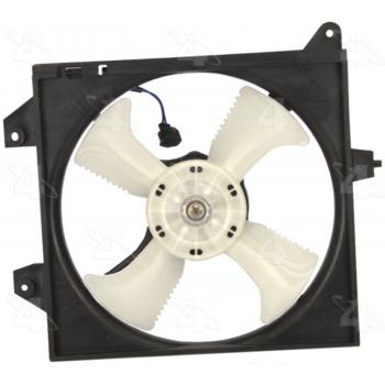2006 Mitsubishi Lancer A/C Condenser Fan Assembly Four Seasons 75522 image 2 of 2