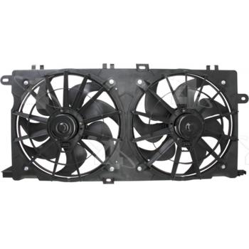 2000 Buick Park Avenue Dual Radiator and Condenser Fan Assembly Four Seasons 75531 image 2 of 3