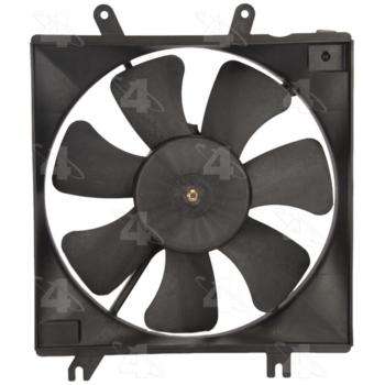 2004 Kia Spectra Engine Cooling Fan Assembly Four Seasons 75536 image 2 of 2