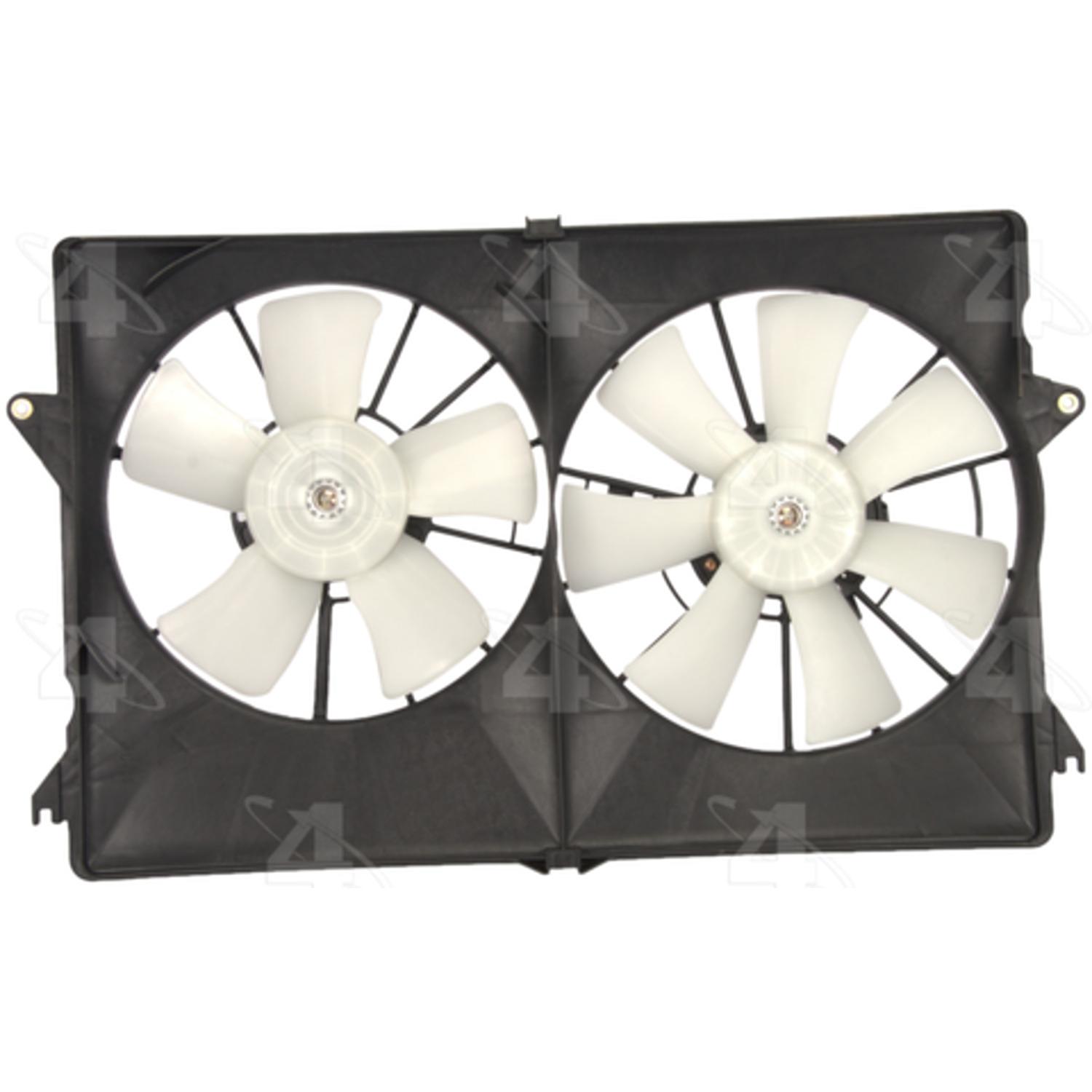 Four Seasons 75559 - Engine Cooling Fan Assembly Four Seasons 75559 Dual Radiator and Condenser Fan Assembly product image 2 of 2