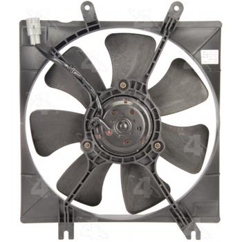 2001 Kia Spectra Engine Cooling Fan Assembly Four Seasons 75567 image 1 of 2