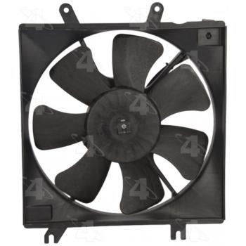 2001 Kia Spectra Engine Cooling Fan Assembly Four Seasons 75567 image 2 of 2