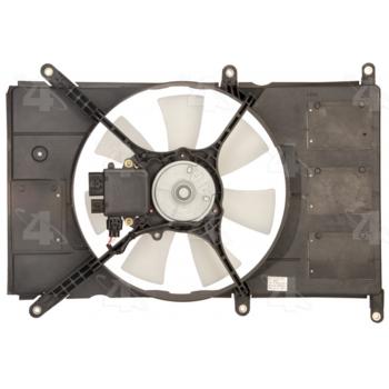 2000 Mitsubishi Galant Engine Cooling Fan Assembly Four Seasons 75594 image 1 of 2