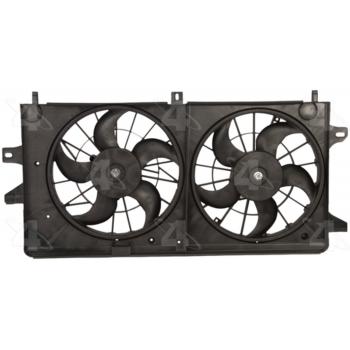 2005 Chevrolet Monte Carlo Dual Radiator and Condenser Fan Assembly Four Seasons 75608 image 2 of 2
