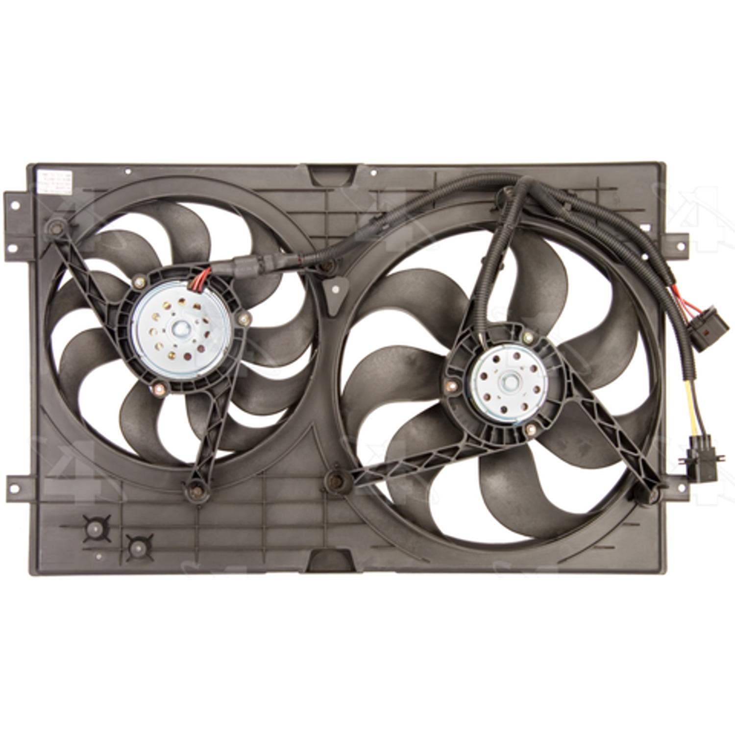 Four Seasons 75612 - Engine Cooling Fan Assembly Four Seasons 75612 Dual Radiator and Condenser Fan Assembly product image 1 of 2