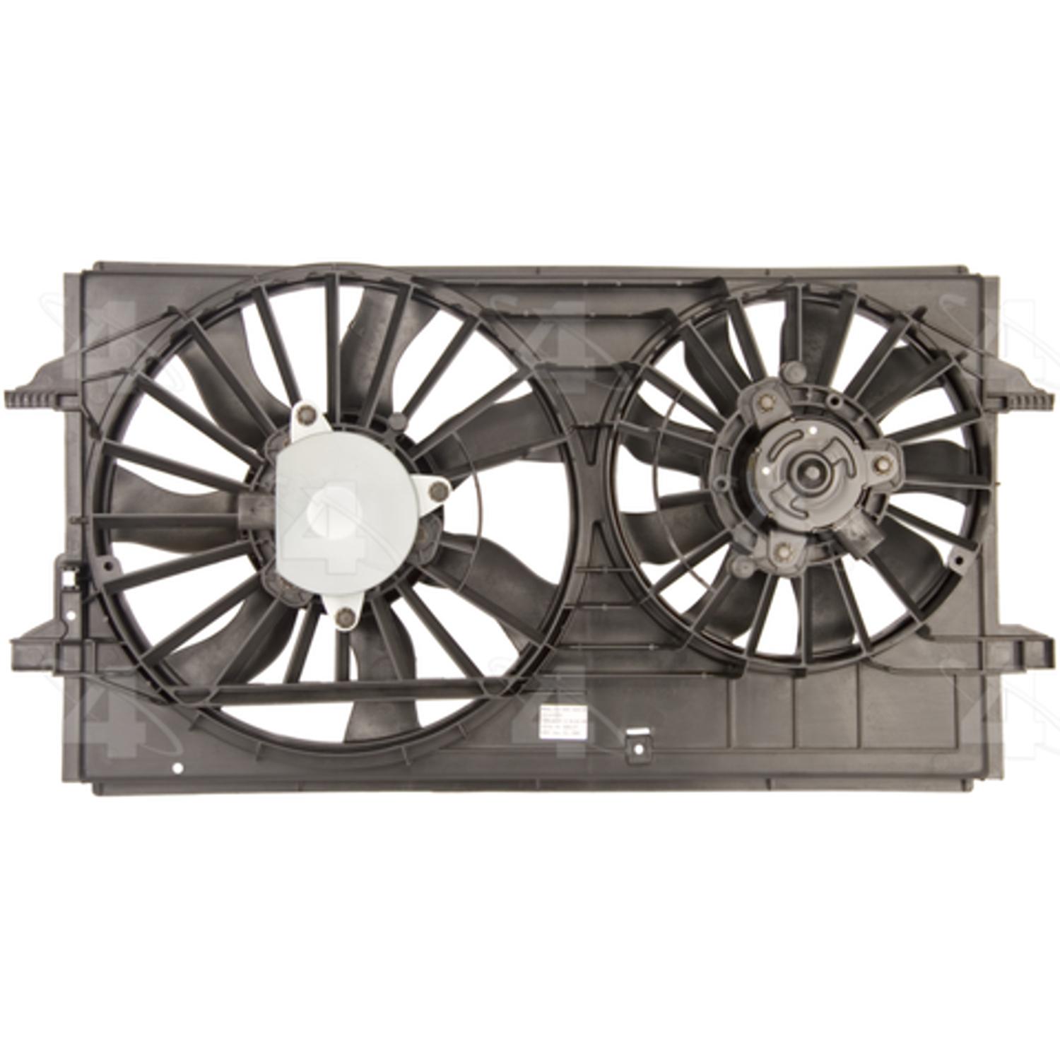 Four Seasons 75614 - Engine Cooling Fan Assembly Four Seasons 75614 Dual Radiator and Condenser Fan Assembly product image 1 of 2