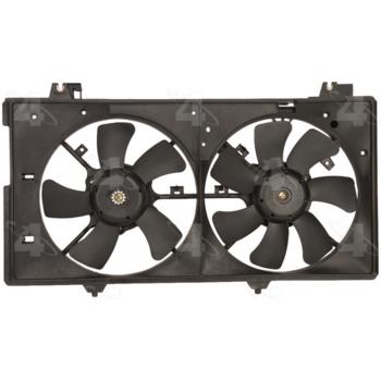 2008 Mazda 6 Dual Radiator and Condenser Fan Assembly Four Seasons 75615 image 2 of 2