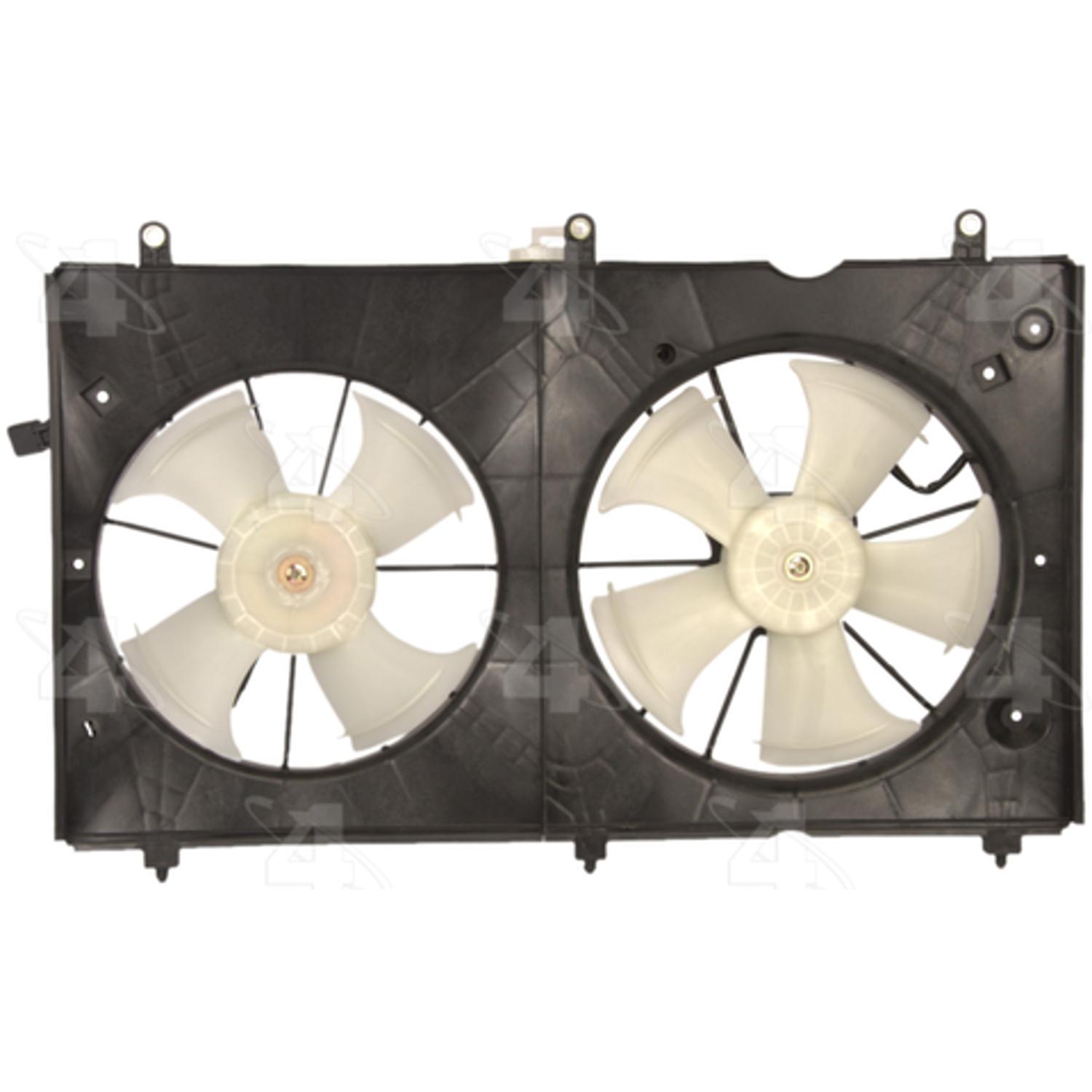 Four Seasons 75626 Dual Radiator and Condenser Fan Assembly product image 2 of 4