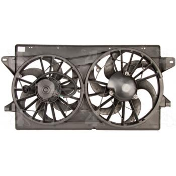 2004 Mercury Monterey Dual Radiator and Condenser Fan Assembly Four Seasons 75629 image 1 of 3