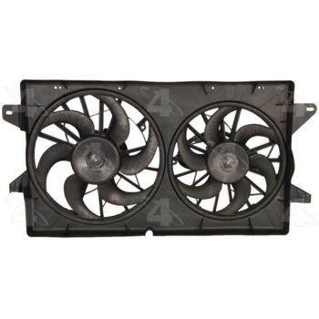 2004 Mercury Monterey Dual Radiator and Condenser Fan Assembly Four Seasons 75629 image 2 of 3