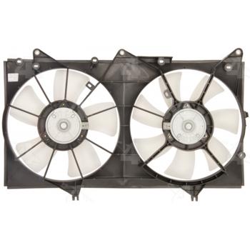 2006 Lexus ES330 Dual Radiator and Condenser Fan Assembly Four Seasons 75630 image 1 of 2