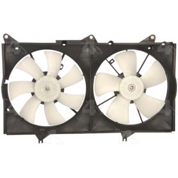 2006 Lexus ES330 Dual Radiator and Condenser Fan Assembly Four Seasons 75630 image 2 of 2