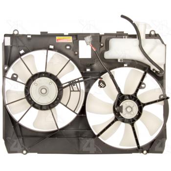 2018 Lexus ES300h Dual Radiator and Condenser Fan Assembly Four Seasons 75632 image 1 of 2
