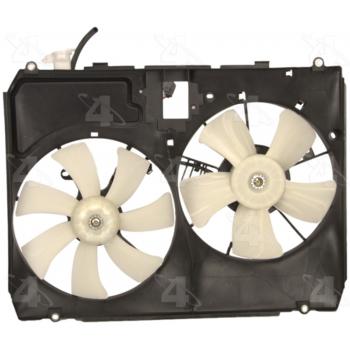 2018 Lexus ES300h Dual Radiator and Condenser Fan Assembly Four Seasons 75632 image 2 of 2