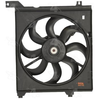 2008 Kia Spectra5 Engine Cooling Fan Assembly Four Seasons 75634 image 2 of 2
