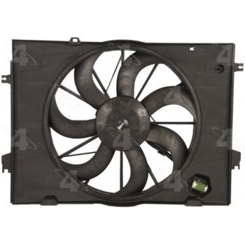 2007 Hyundai Tucson Engine Cooling Fan Assembly Four Seasons 75637 image 2 of 4