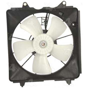 2011 Honda Civic Engine Cooling Fan Assembly Four Seasons 75641 image 2 of 2