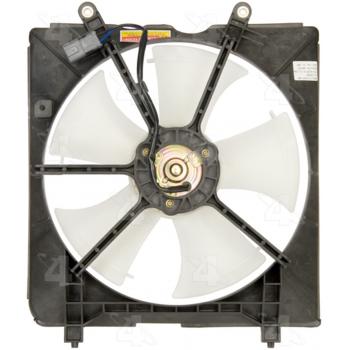 2011 Honda Civic Engine Cooling Fan Assembly Four Seasons 75642 image 1 of 2